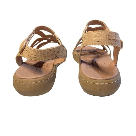 Baretraps‎ Quillan Cork Sandal with Velcro Adjustable Ankle Strap - Picture 5 of 9